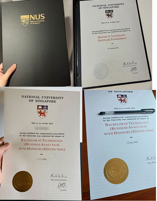 Latest version of National University of Singapore academic supplies