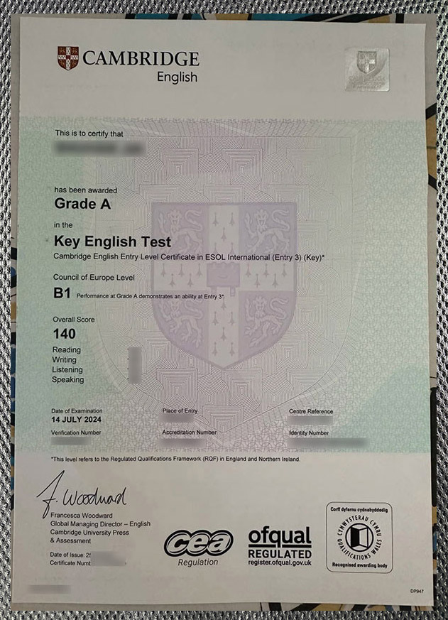 Order Cambridge English Certificates - Image 2