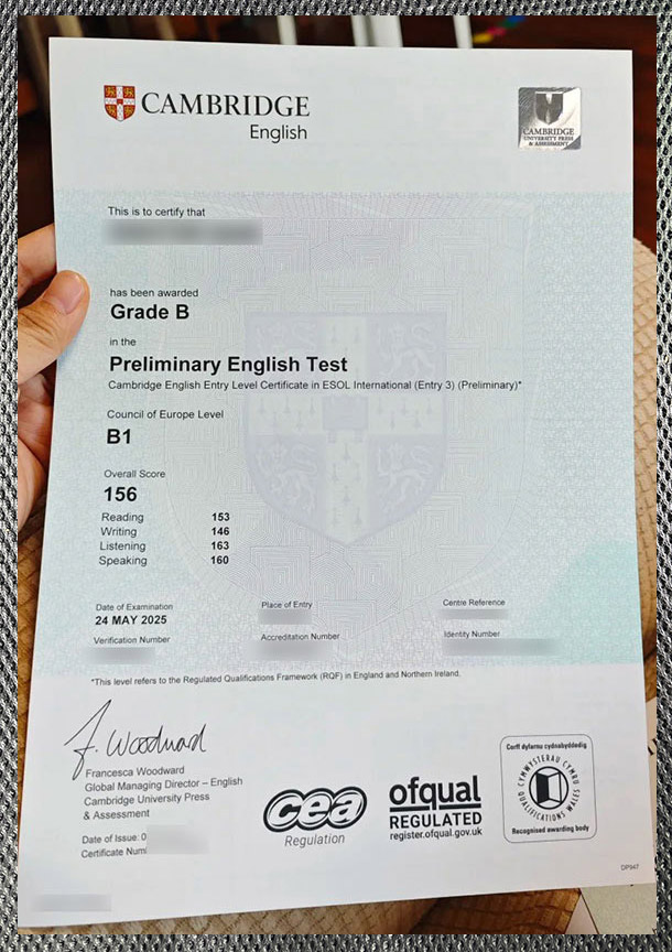 Order Cambridge English Certificates - Image 4