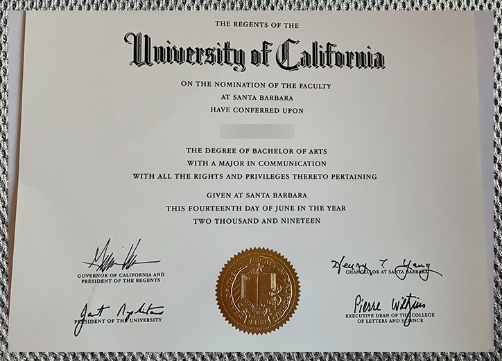How long does it take to order a degree from the University of California, Santa Barbara through the website? - Image 2