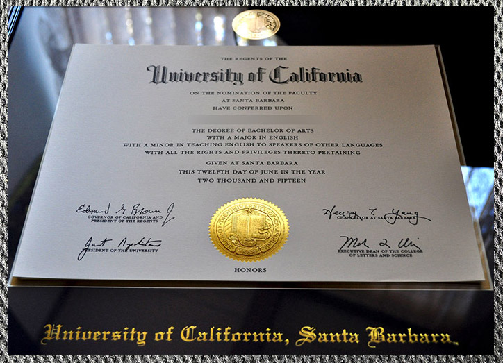 How long does it take to order a degree from the University of California, Santa Barbara through the website? - Image 3