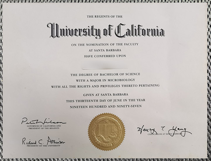 How long does it take to order a degree from the University of California, Santa Barbara through the website? - Image 4