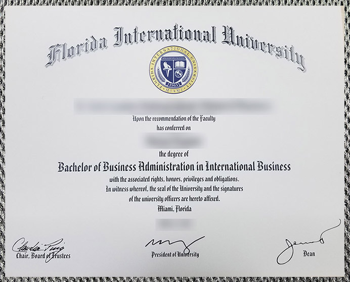 How much does it cost to purchase a degree certificate from Florida International University? - Image 5