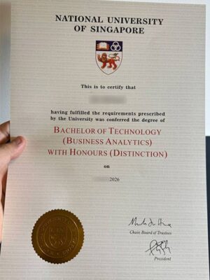 Latest National University of Singapore Degree Sample (2026)
