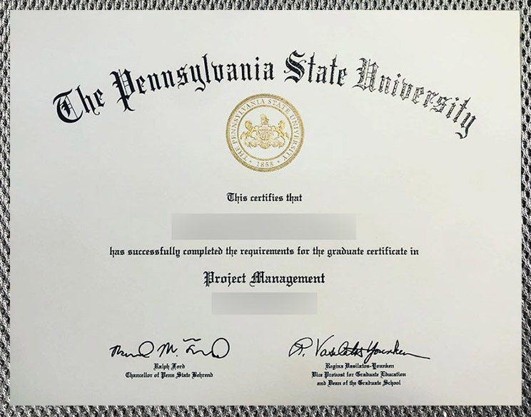 Order the Pennsylvania State University diploma certificate online - Image 3