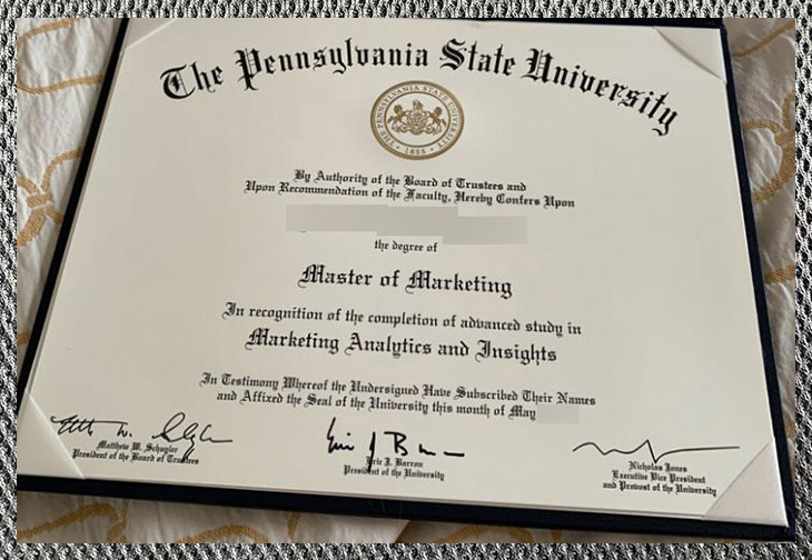 Order the Pennsylvania State University diploma certificate online - Image 4