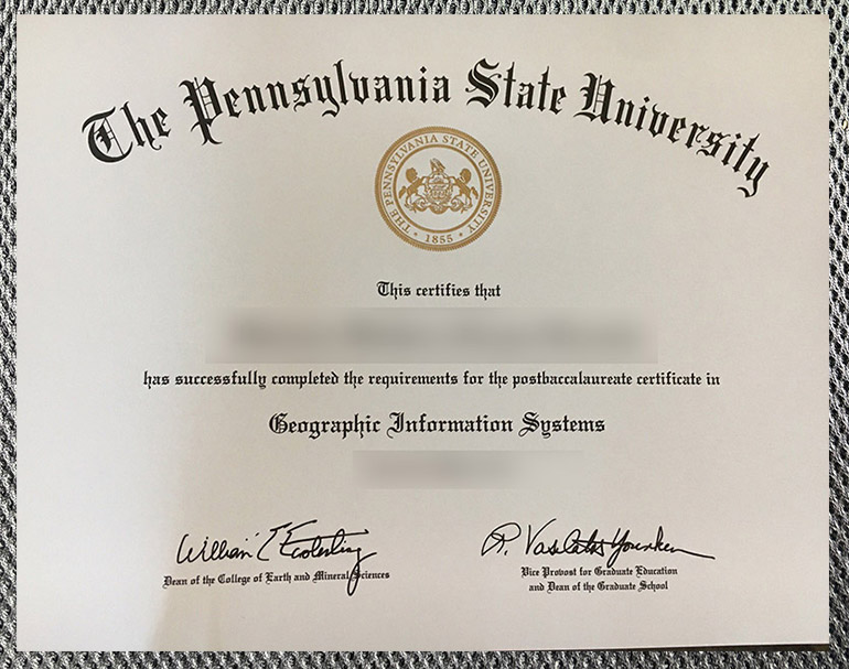 Order the Pennsylvania State University diploma certificate online - Image 5