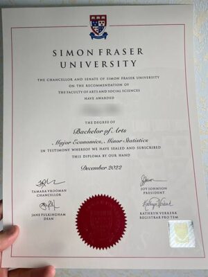 How to buy Simon Fraser University degree Certificate online?