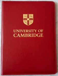Sample of 2024 Degrees from the University of Cambridge