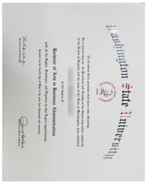 How much does it cost to purchase a certificate from Washington State University online?