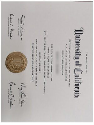 Which website can I use to purchase a degree certificate from the University of California, Berkeley?