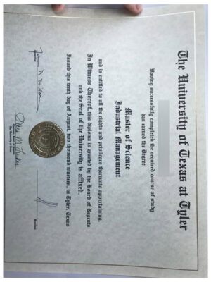 Which website can be used to purchase the degree certificate from Texas University at Tyler?