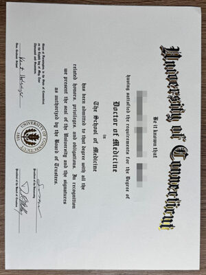Do you need to order a University of Connecticut certificate?