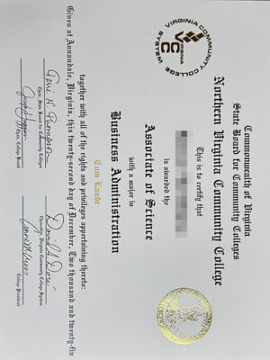 Where exactly can I purchase a diploma or certificate from Northern Virginia Community College?