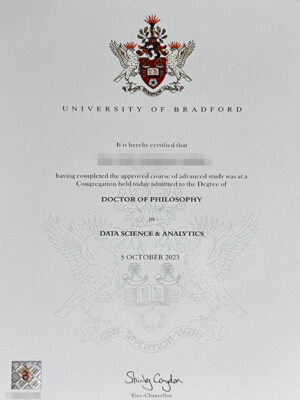 Where can I purchase the latest 2023 diploma certificate from the University of Bradford?