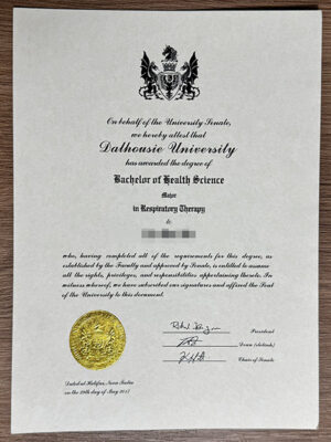 How much does it cost to purchase a certificate from Dalhousie University?