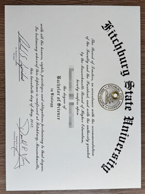 What degrees are available at Fitchburg State University?
