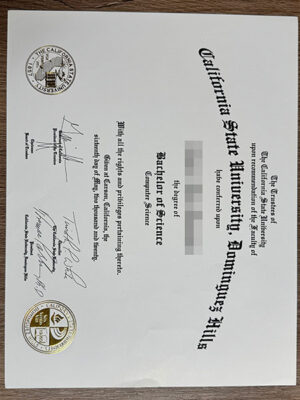 How can one obtain a CSUDH degree certificate?