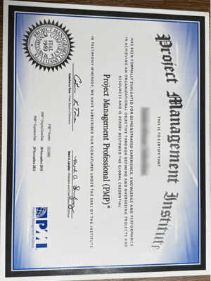 Order the latest version of PMP certificate Online