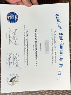 Order certificates from California State University, Fresno online