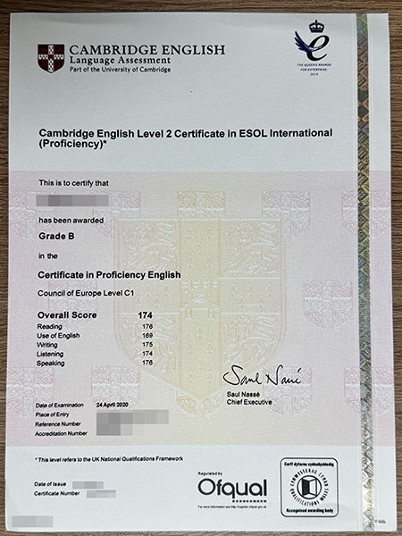 How to apply for and purchase the Cambridge English ESOL certificates