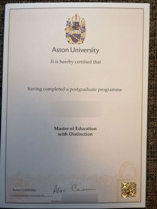 How much does it cost to purchase an Aston University diploma? - Image 8