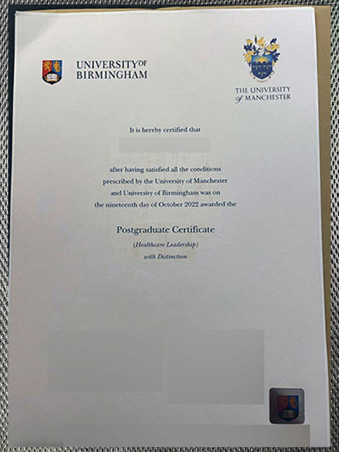 Order the degree diploma certificate of the University of Birmingham online - Image 3