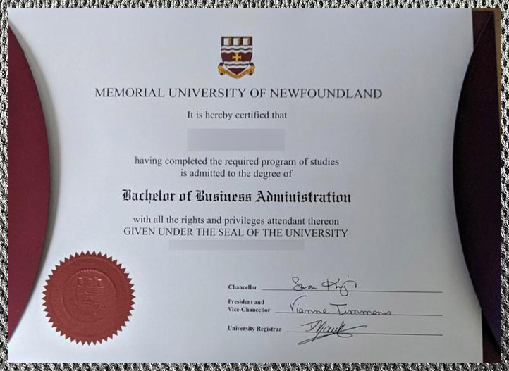 Certificate from Memorial University of Newfoundland - Image 2