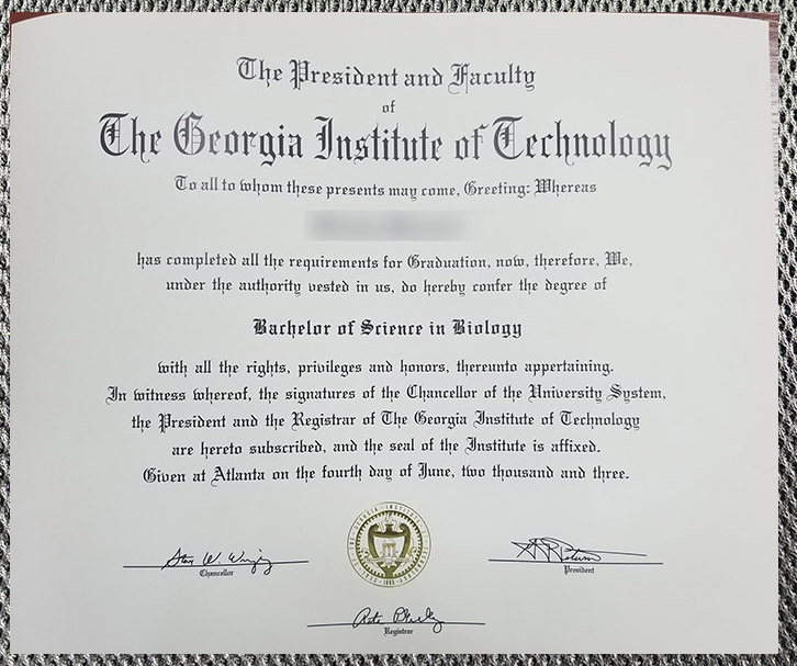 High-quality certificate from Georgia Institute of Technology - Image 2
