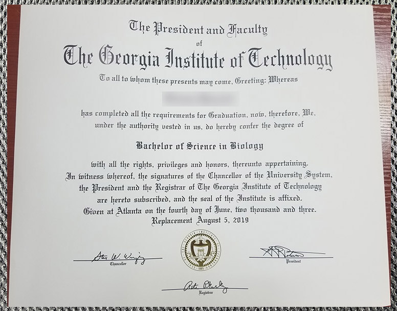 High-quality certificate from Georgia Institute of Technology - Image 3