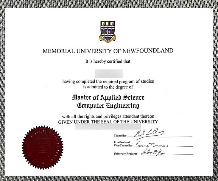 Certificate from Memorial University of Newfoundland - Image 5