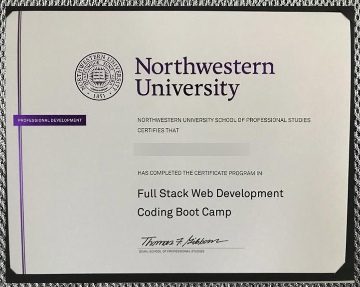 How can one obtain the certificate diploma from Northwestern University in the United States? - Image 2