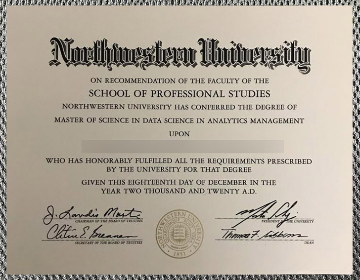 How can one obtain the certificate diploma from Northwestern University in the United States? - Image 4