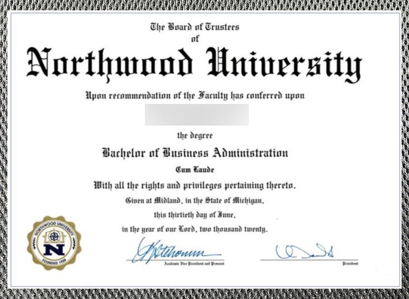 Where can I purchase a certificate from Northwood University? - Image 4