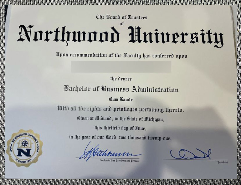 Where can I purchase a certificate from Northwood University? - Image 5