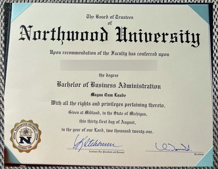 Where can I purchase a certificate from Northwood University? - Image 6