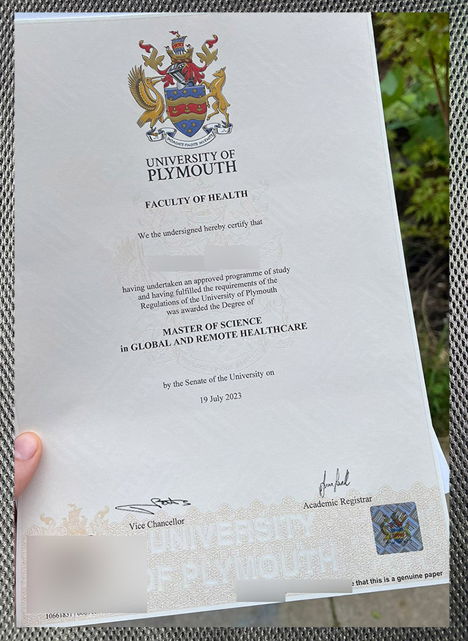 Which website offers high-quality Plymouth University certificates? - Image 5