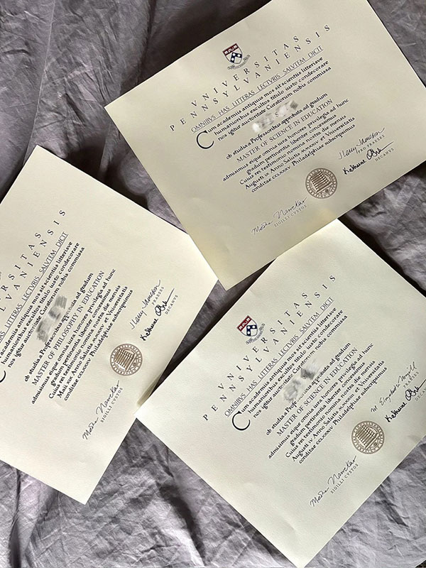 How long does it take to order a certificate from the University of Pennsylvania? - Image 5