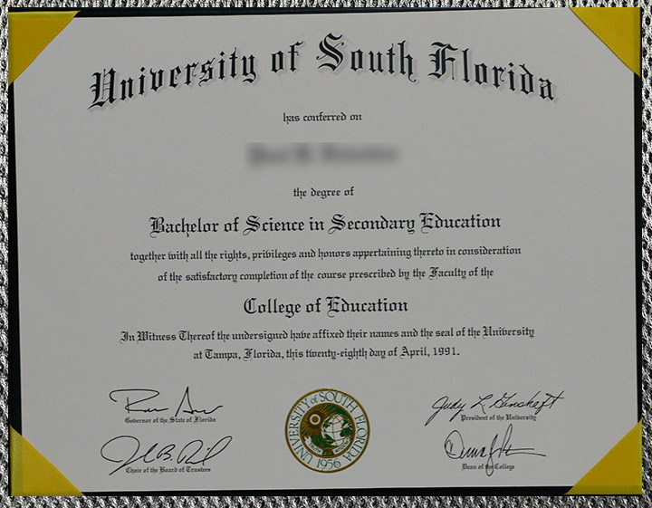 Which website can I use to purchase a degree certificate from the University of South Florida? - Image 3