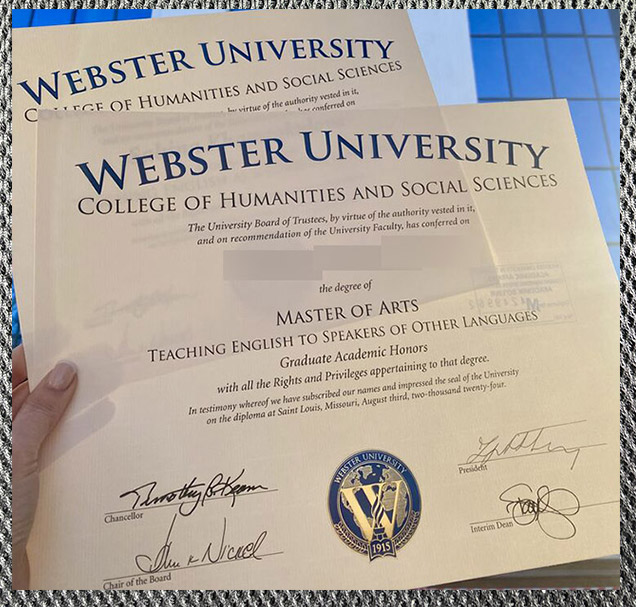 Do you need the certificate diploma from Webster University? - Image 8