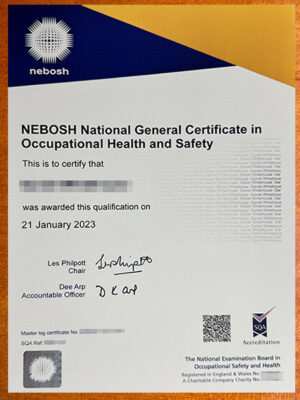How much does it cost to purchase NEBOSH 2025 certificate?