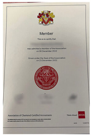 How much does an ACCA certificate cost?