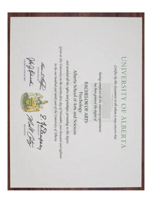 How to purchase certificates from the University of Alberta