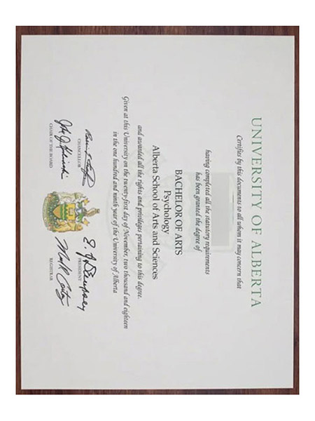 How to purchase certificates from the University of Alberta