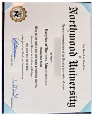 Where can I purchase a certificate from Northwood University?