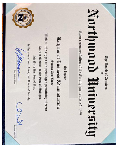 Where can I purchase a certificate from Northwood University?