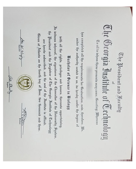 High-quality certificate from Georgia Institute of Technology