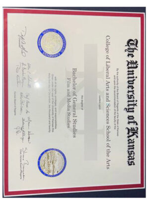 How much does it cost to order a certificate from the University of Kansas?