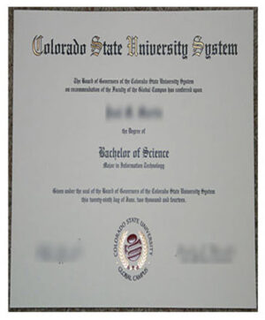 Latest sample display of certificates from the University of Colorado