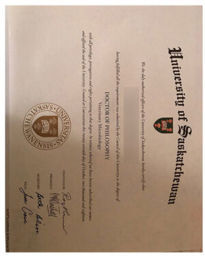 Renew the certificate of the University of Saskatchewan